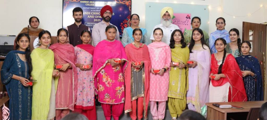 Business Students Association organized a program related to Bandi Chhor Divas and Diwali at Khalsa College